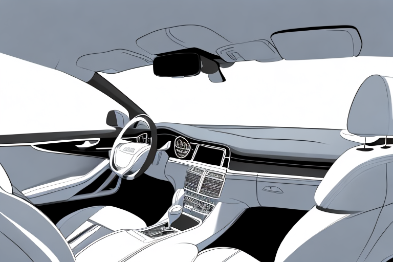 A car interior focusing on the seats