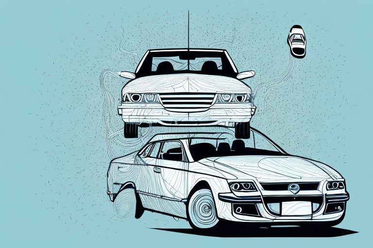 A car with its pedals clearly visible