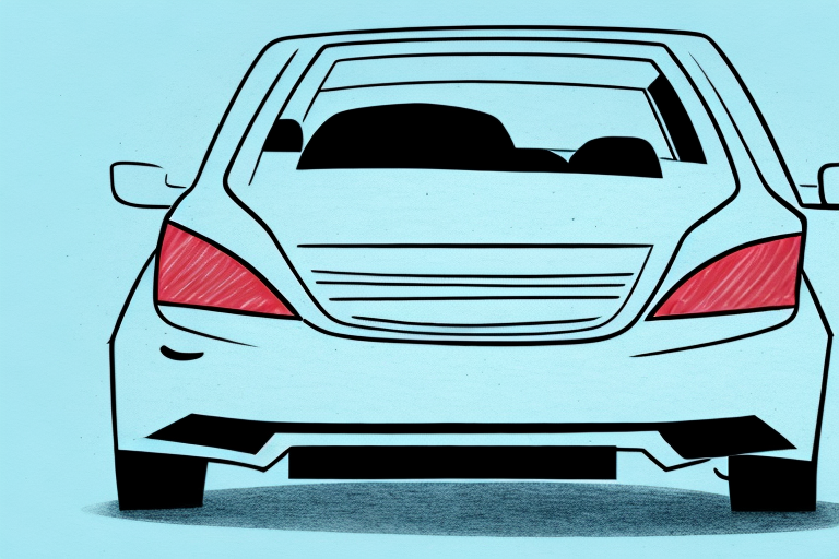 A car with tinted windows