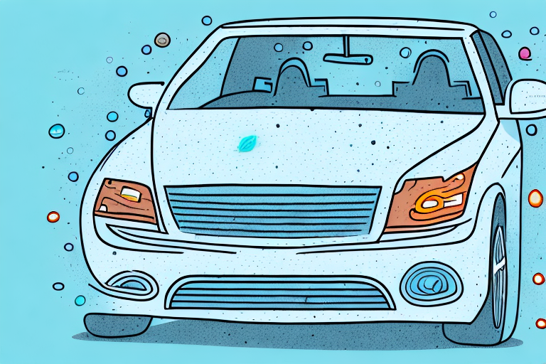 An open car with visible interior