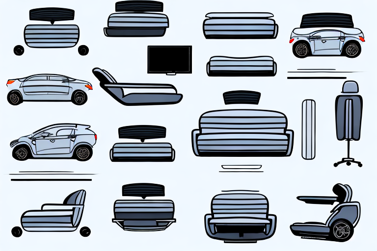 An extended car seat rail system