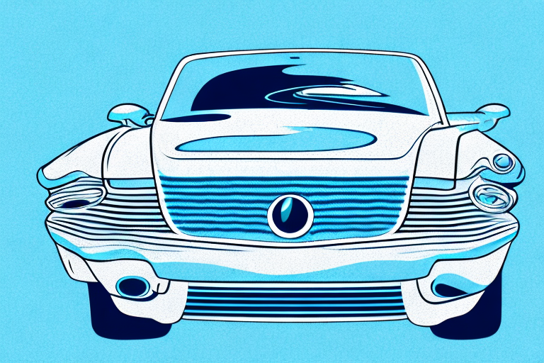 Various car detailing tools like a buffer machine