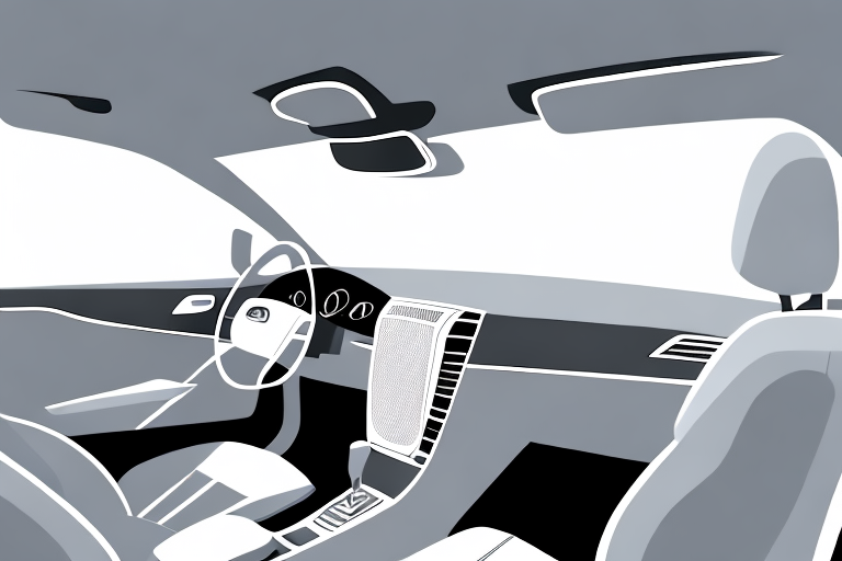 A car interior focusing on the seats