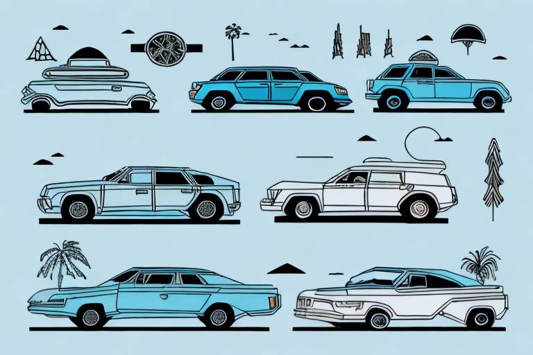 Various stylish and modern family cars