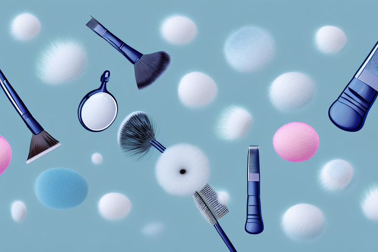 A variety of pet hair remover brushes floating in a clean