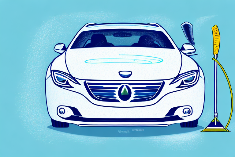 A car with shiny