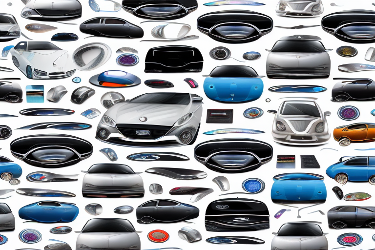 A well-organized car accessories store filled with various types of products such as seat covers