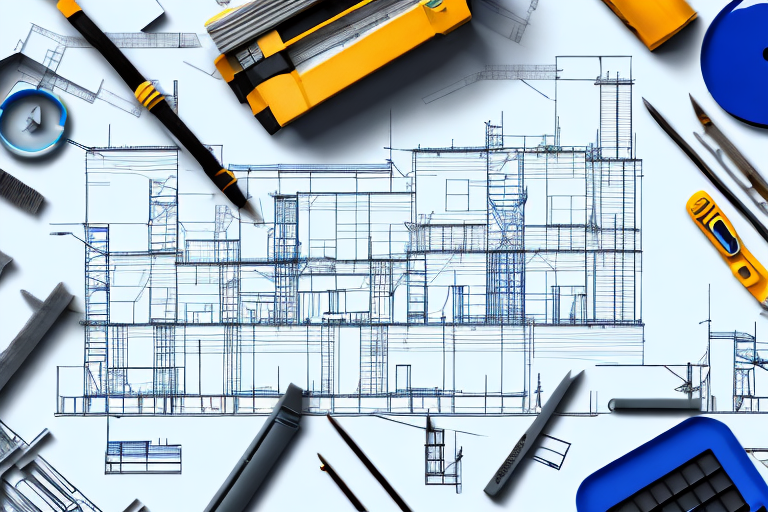 A construction site in the scenic town of pfronten