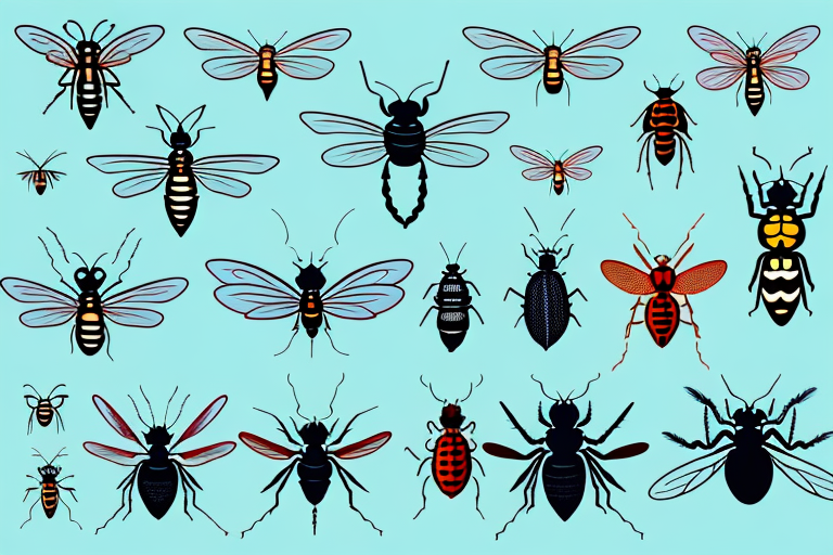 Several insect removal products lined up for comparison
