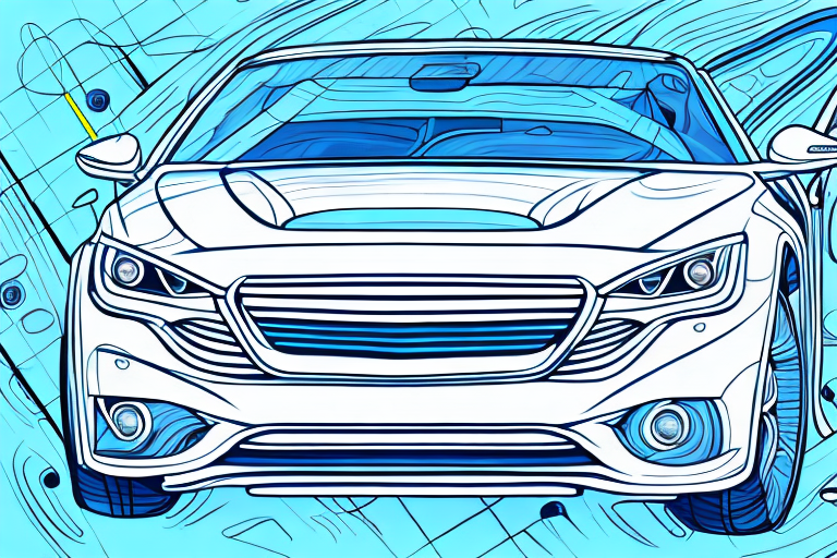 Several cars with shiny