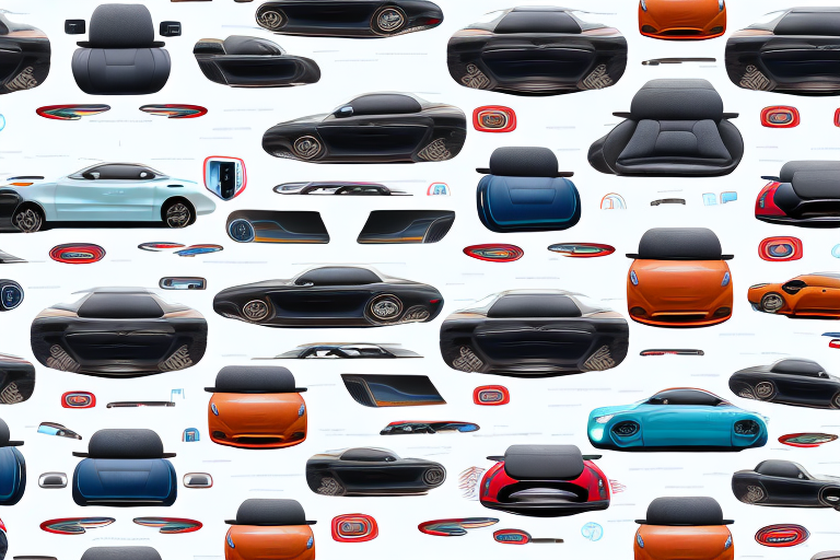 Several different types of car seats