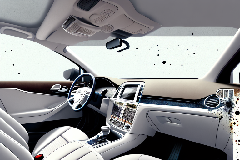 A car interior focusing on the seats