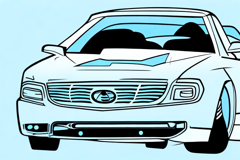 A car with tinted windows