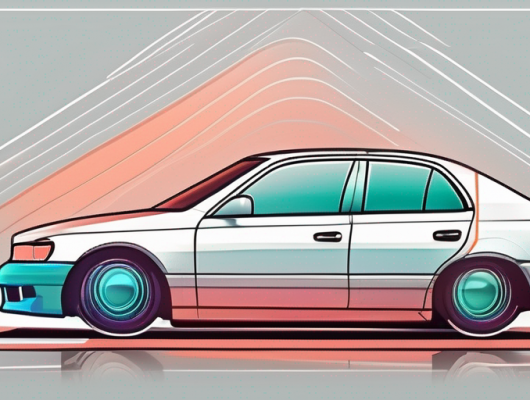 A car from a dynamic angle