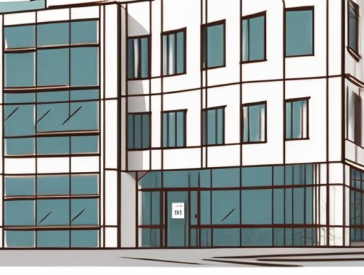 A car registration office building in lörrach