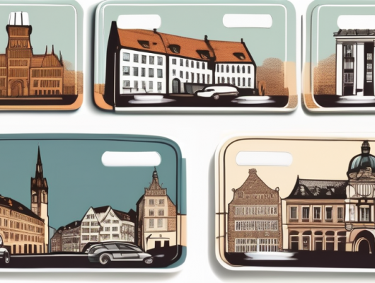 Various car license plates