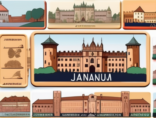 Various types of car license plates