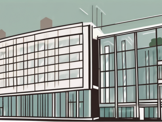 The straßenverkehrsamt düren building with a calendar and a clock in the foreground