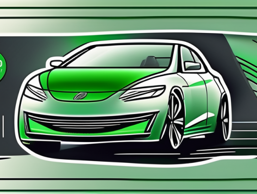 A carbon license plate attached to a modern