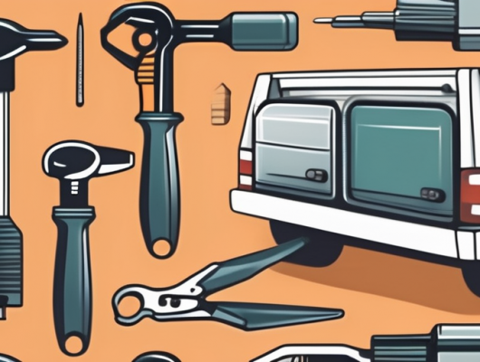 A vehicle with side-mounted license plates