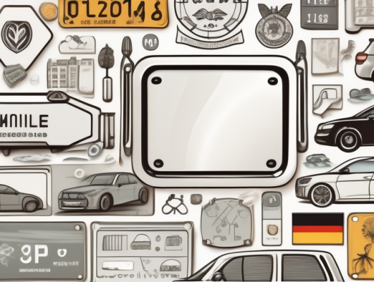 A german license plate