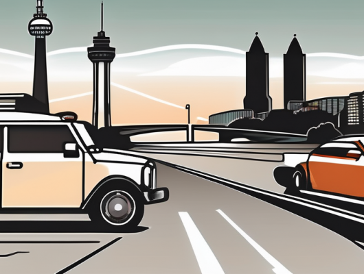 Various types of vehicle license plates