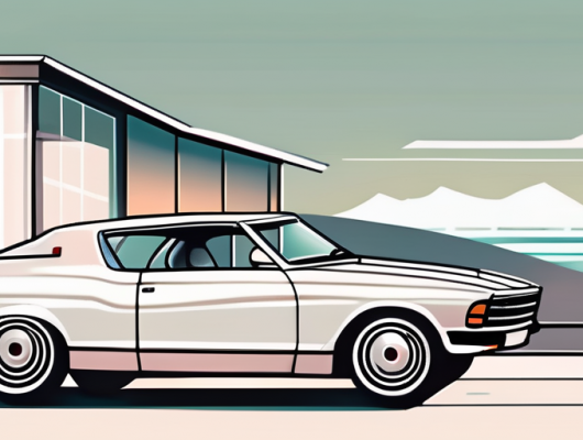 A classic youngtimer car in pristine condition