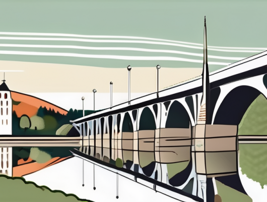 The iconic landmarks of bad kreuznach