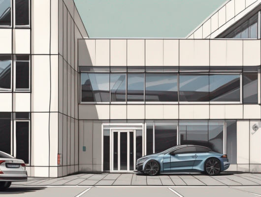 The kfz-zulassungsstelle (vehicle registration office) in saarbrücken