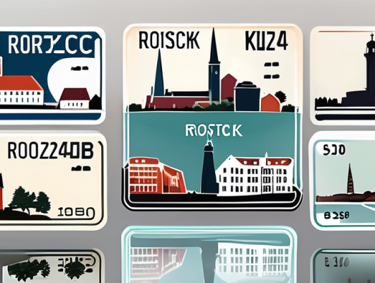 A variety of car license plates