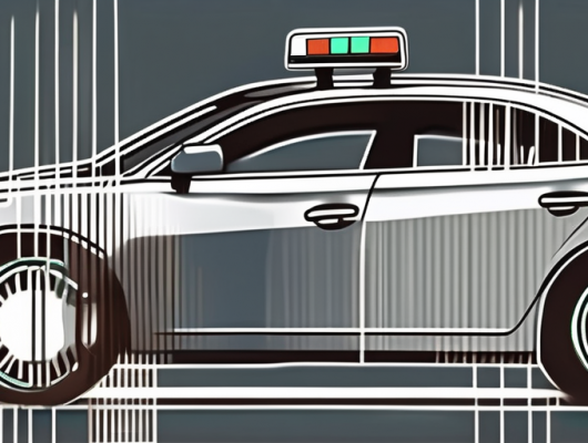 A bicycle rack attached to the back of a car