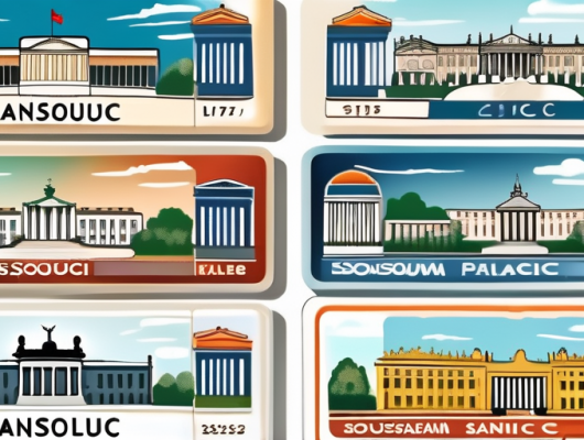 Various unique car license plates