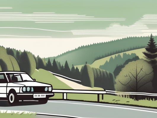 The scenic westerwald region with its lush forests and hills