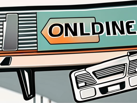 A 3d license plate with a mouse cursor clicking on it