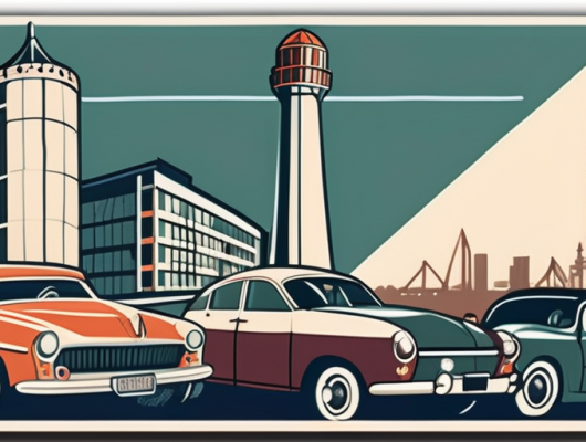 Various car license plates