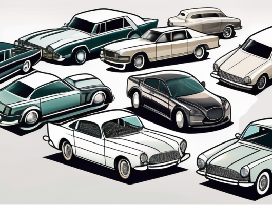 Various types of cars