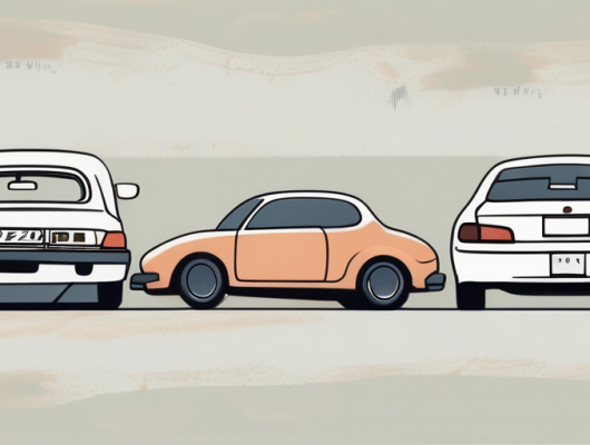 Two cars parked side by side