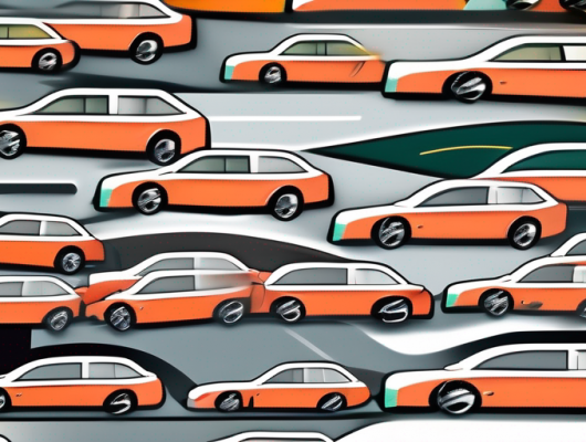 A car with a 3d license plate showcasing its enhanced visibility and unique design