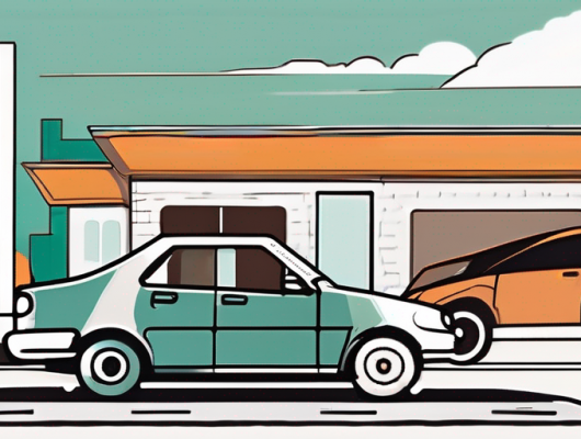 Two different vehicles