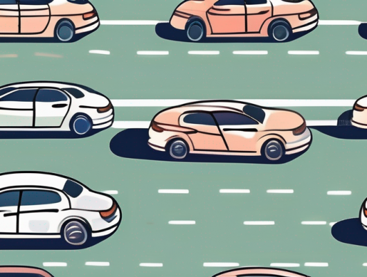 A car with switchable license plates