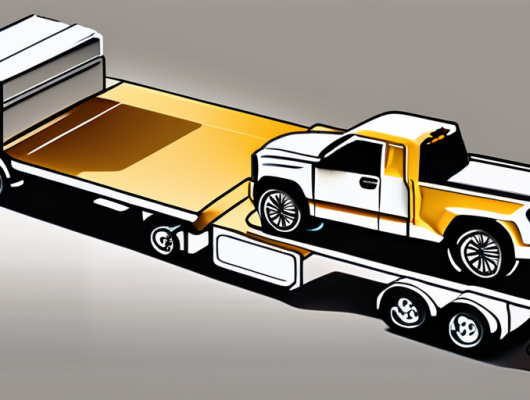 A 3d license plate being seamlessly adjusted between a motorcycle and a truck