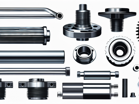 Sammlung hochwertiger Autotuningteile, inklusive Leistungsverstaerker und individuelle Elemente, uebersichtlich praesentiert mit Vielfalt und Detailgenauigkeit in den Komponenten.