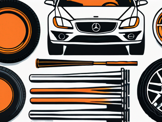 Automobilteile wie Reifen, Lenkraeder und Auspuffsysteme zur kostenguenstigen Steigerung von Leistung und Aesthetik eines Fahrzeugs.