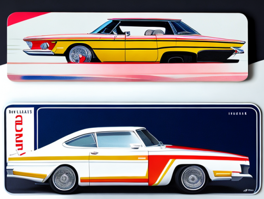 Vergleich von H-Kennzeichen an Oldtimer und Standard-Kennzeichen an modernem Auto.