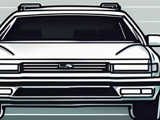 Nahaufnahme eines temporären Kennzeichens am Fahrzeug mit einzigartiger Nummerierung und Zeitbegrenzung vor einem Versicherungspolice-Formular.