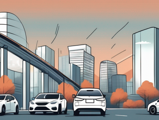 A car with interchangeable license plates