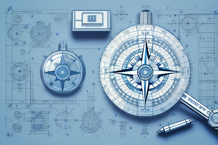 Various engineering tools such as a blueprint