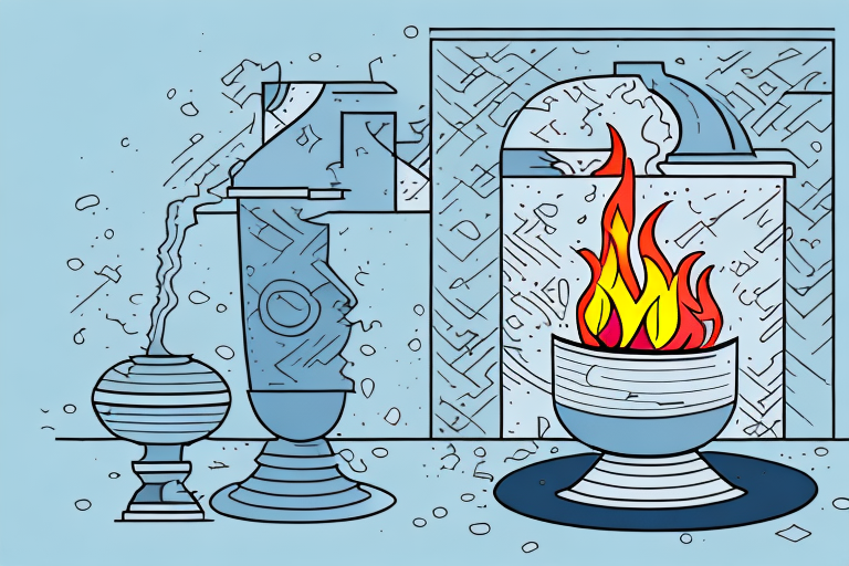 Various household accidents like a broken vase