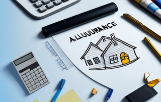 A house with a protective shield around it