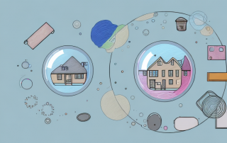 A home filled with various types of household items such as furniture